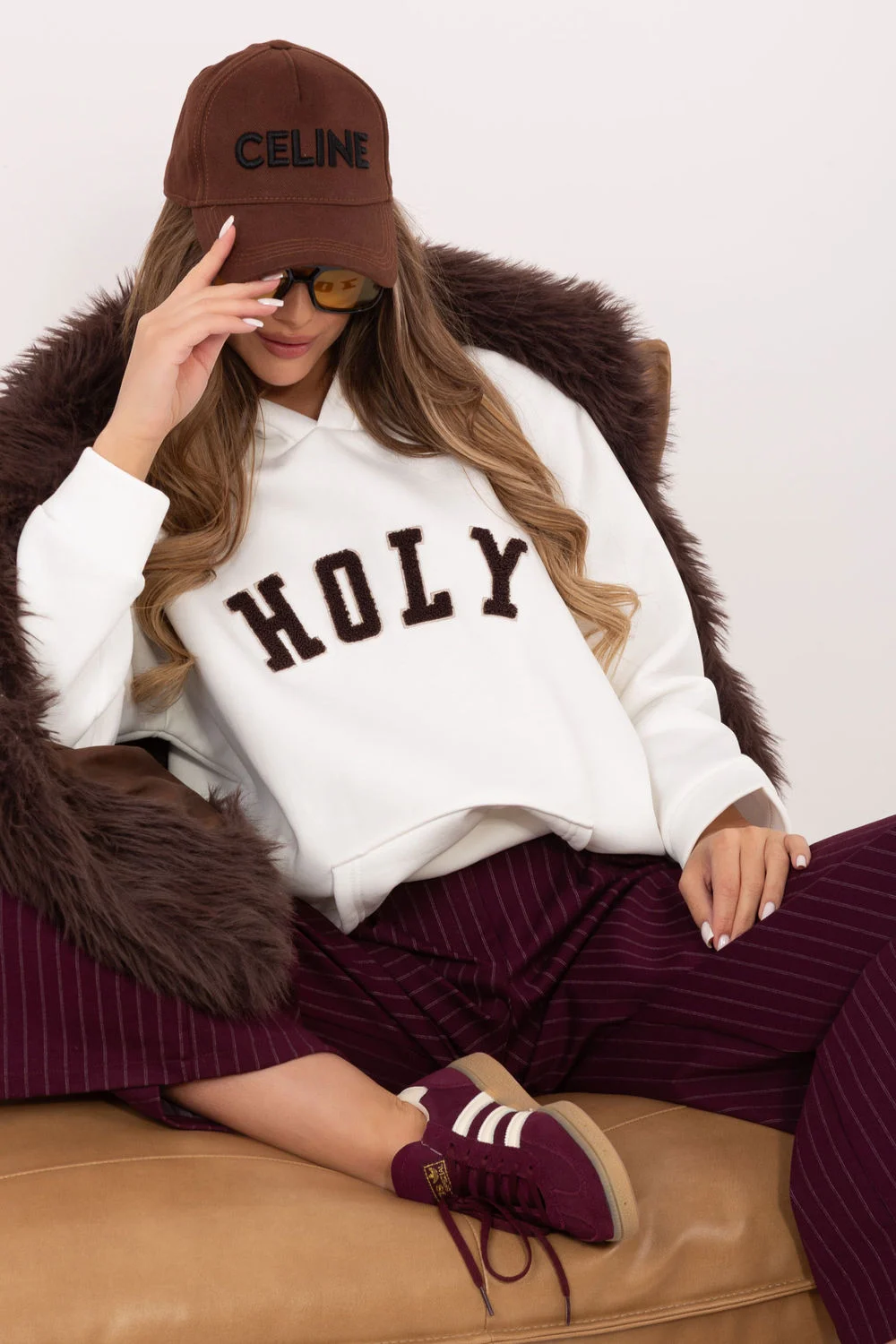 Sweatshirt beige – Image 2