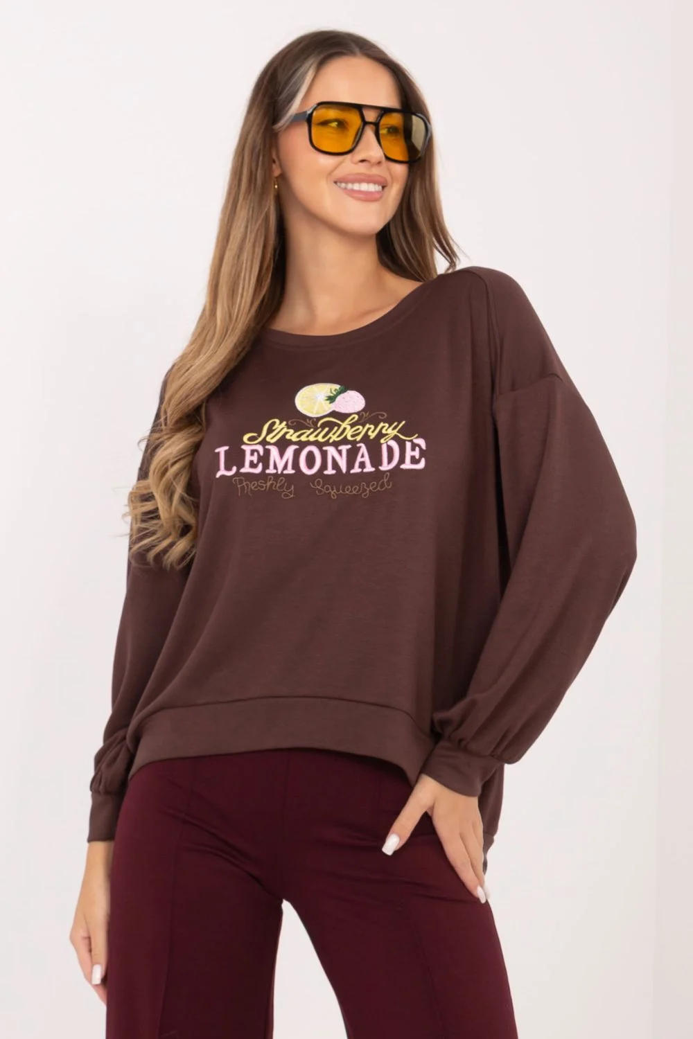 Sweatshirt brun – Image 3