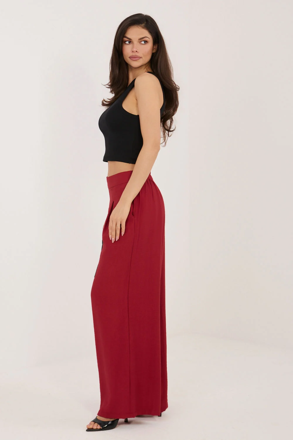 Pantalon femme rouge – Image 2