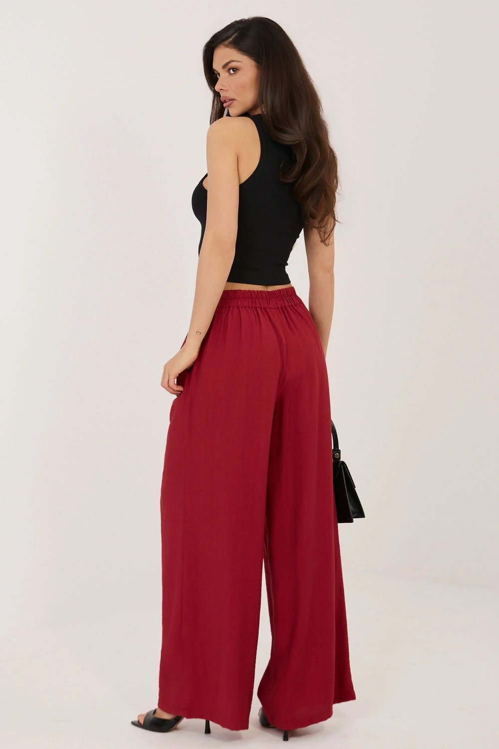 Pantalon femme rouge – Image 3