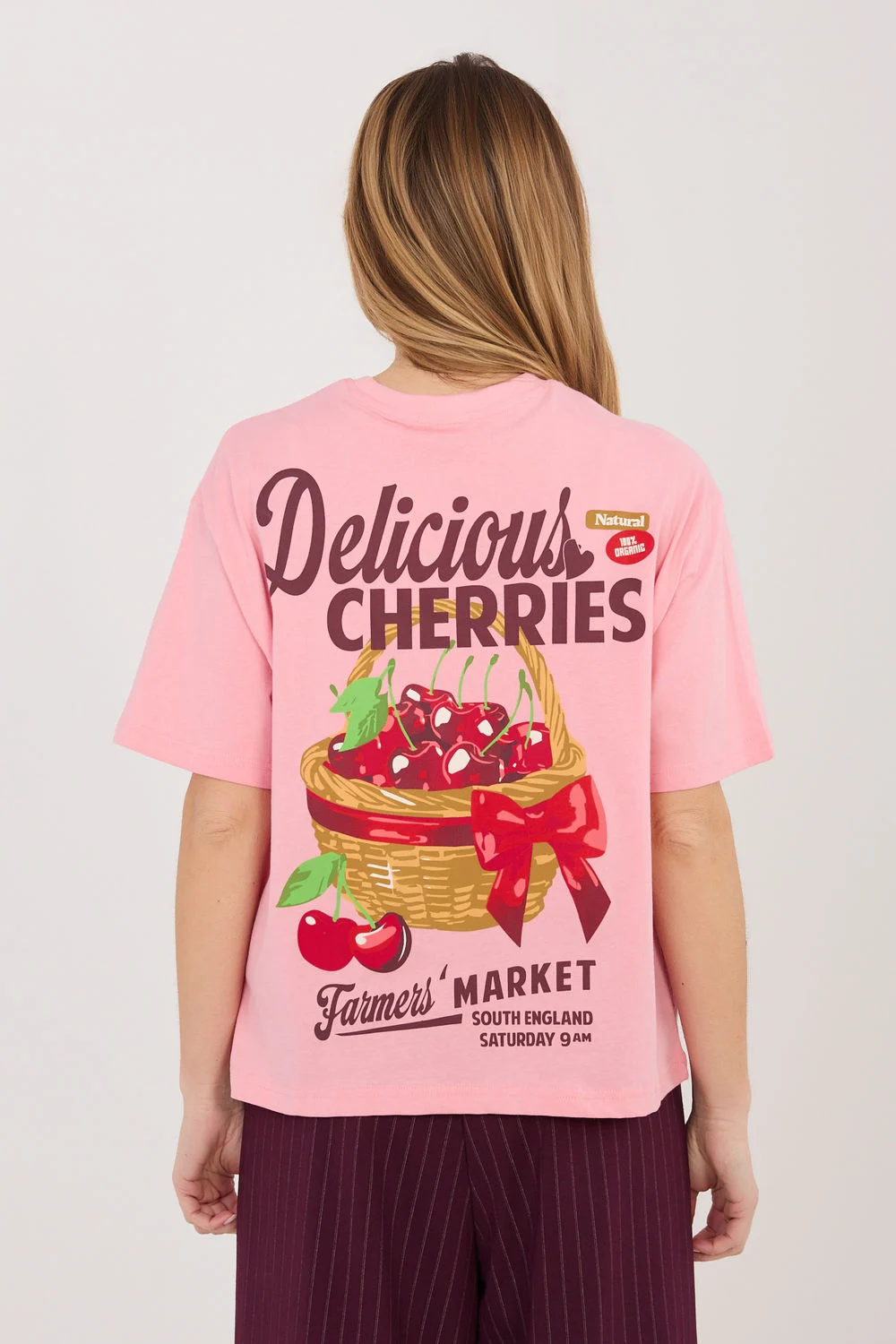 T-shirt rose – Image 3