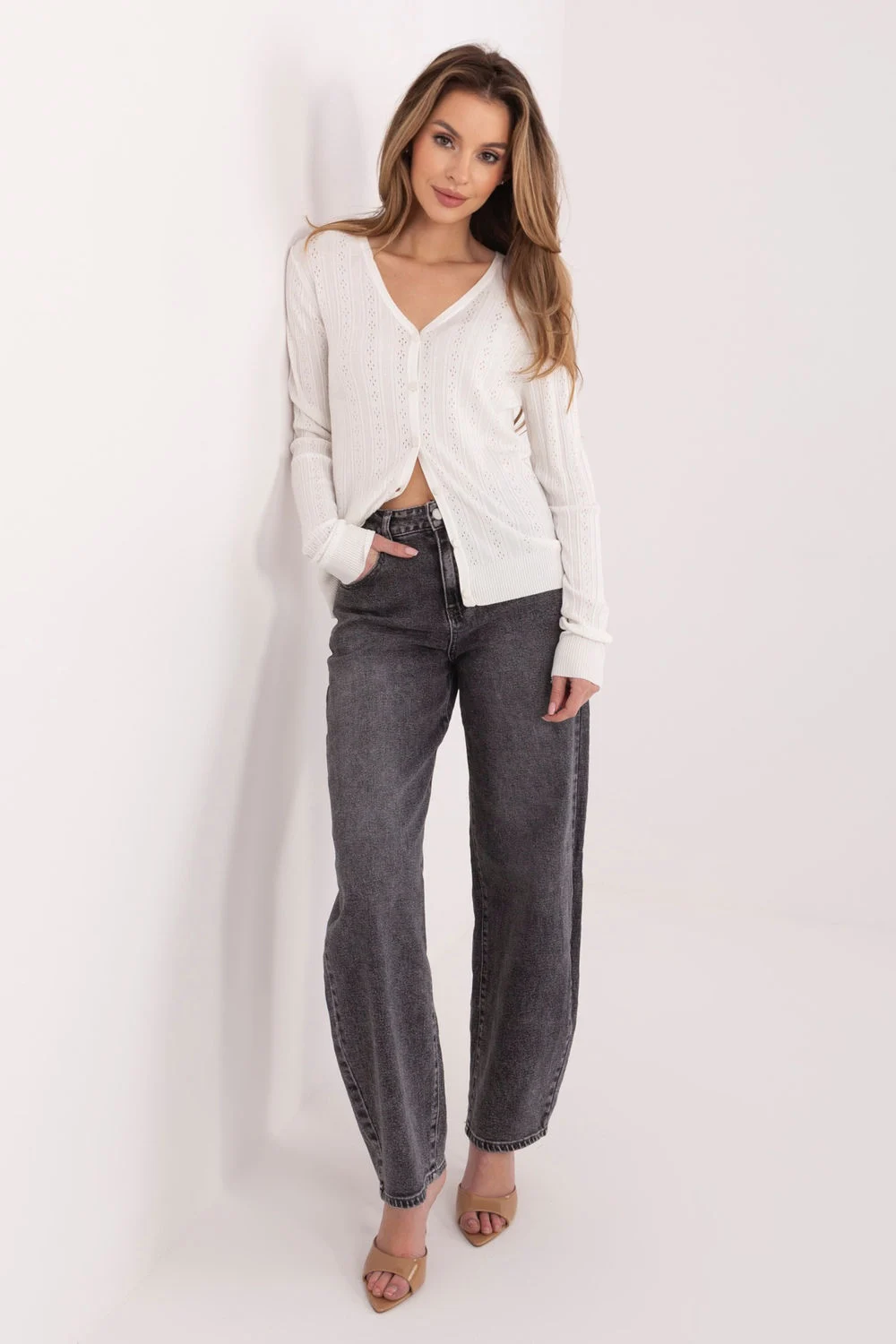 Cardigan blanc – Image 2