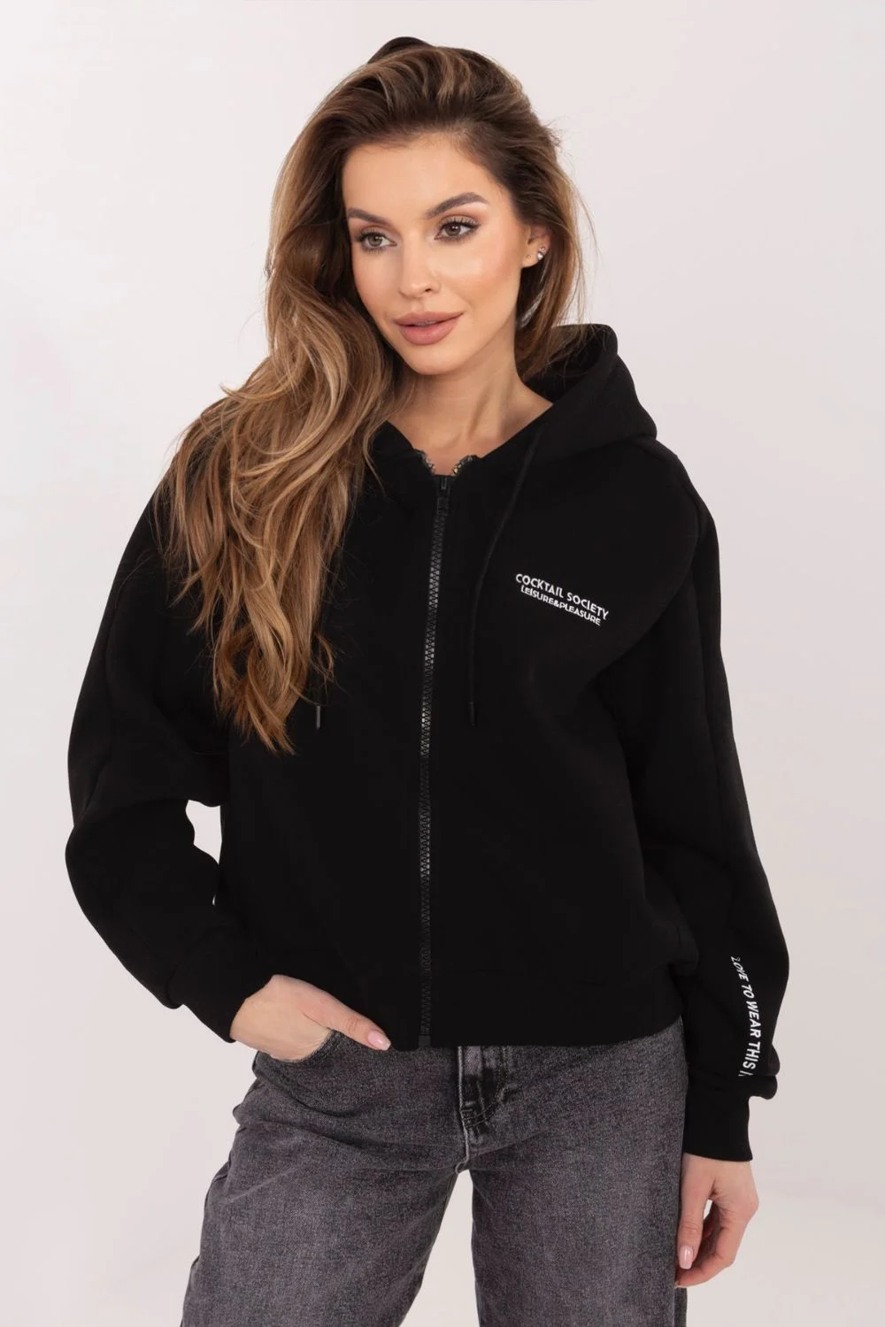 Sweatshirt noir – Image 4