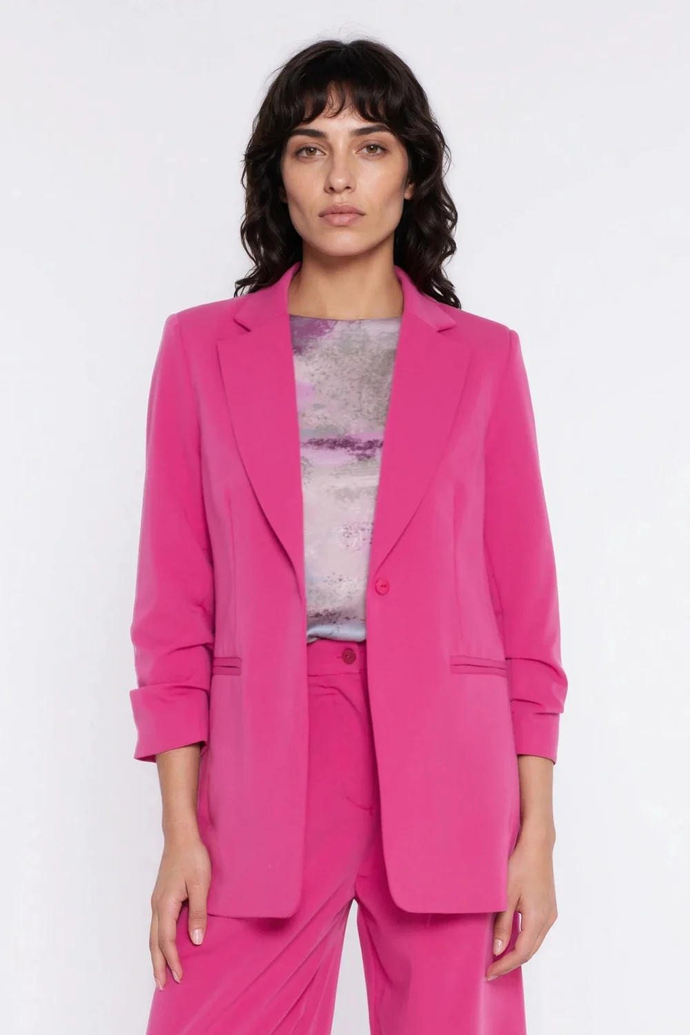 Blazer femme rose – Image 4