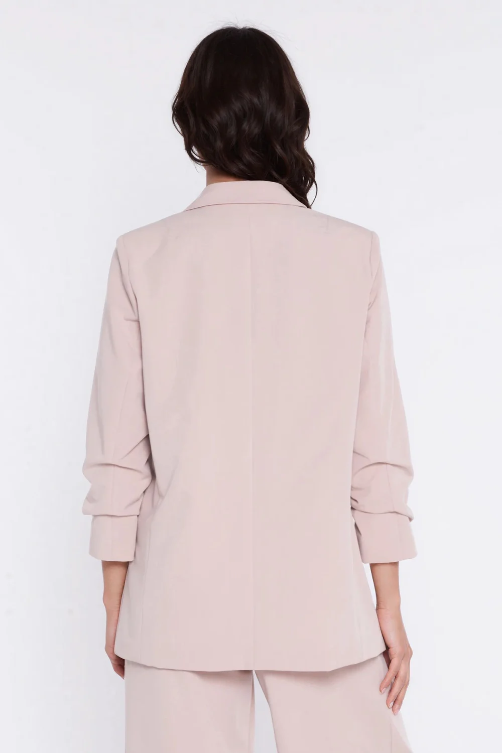 Blazer femme beige – Image 3