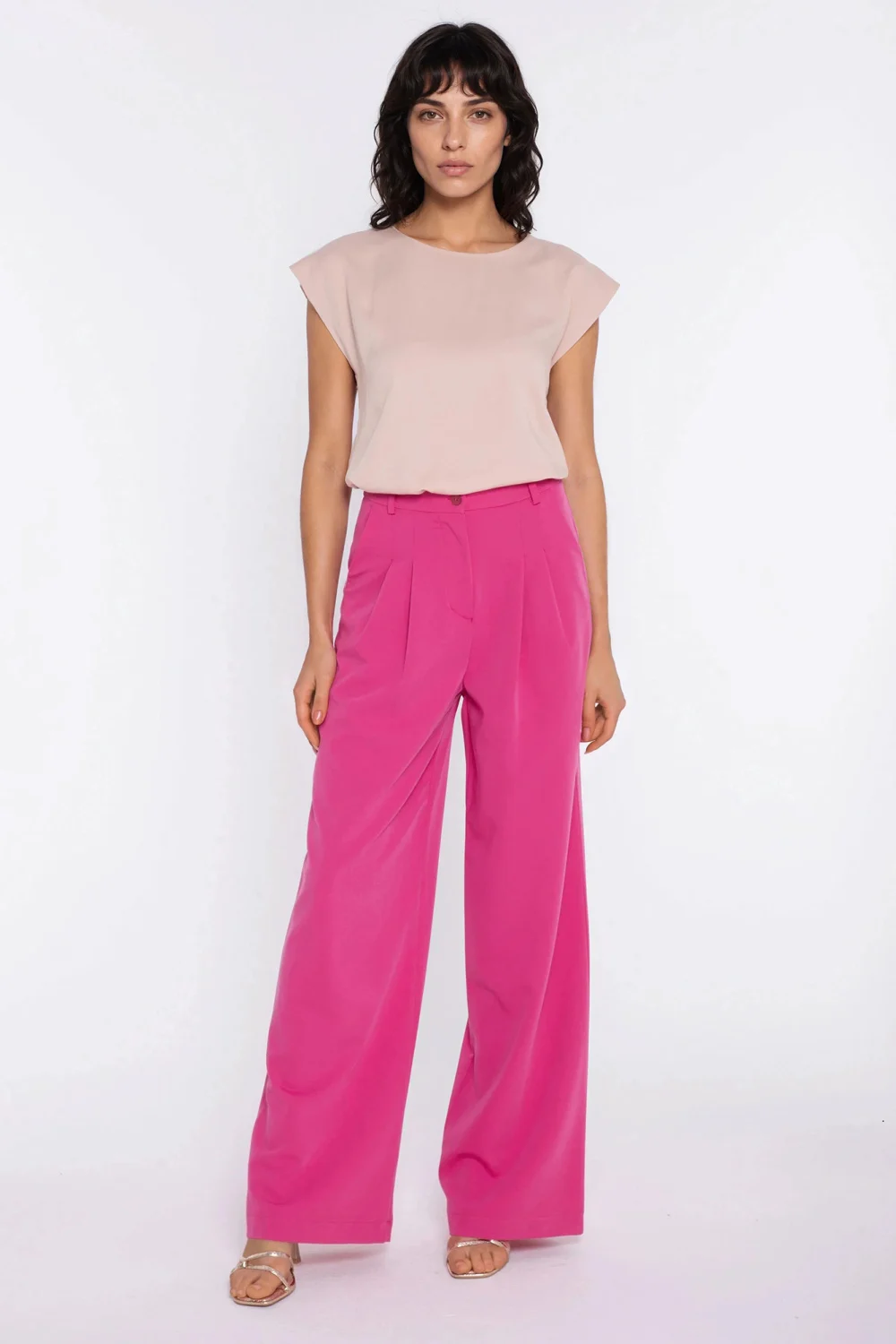 Pantalon femme rose – Image 2