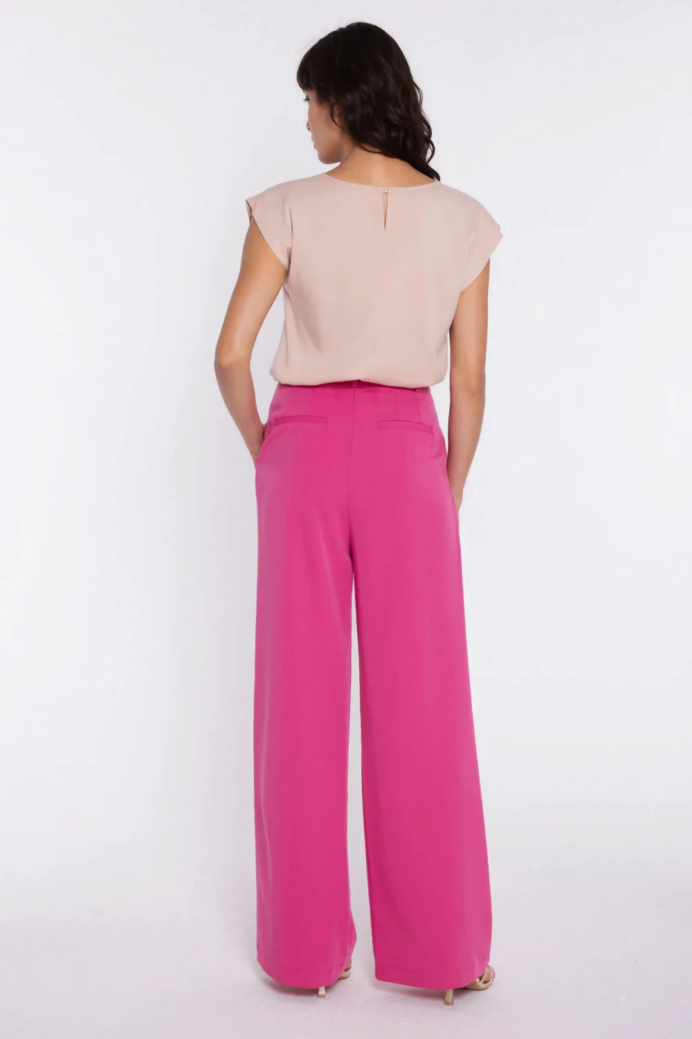 Pantalon femme rose – Image 3