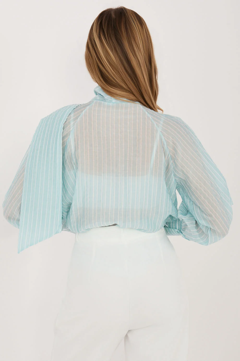 Chemise manche longue verte – Image 3