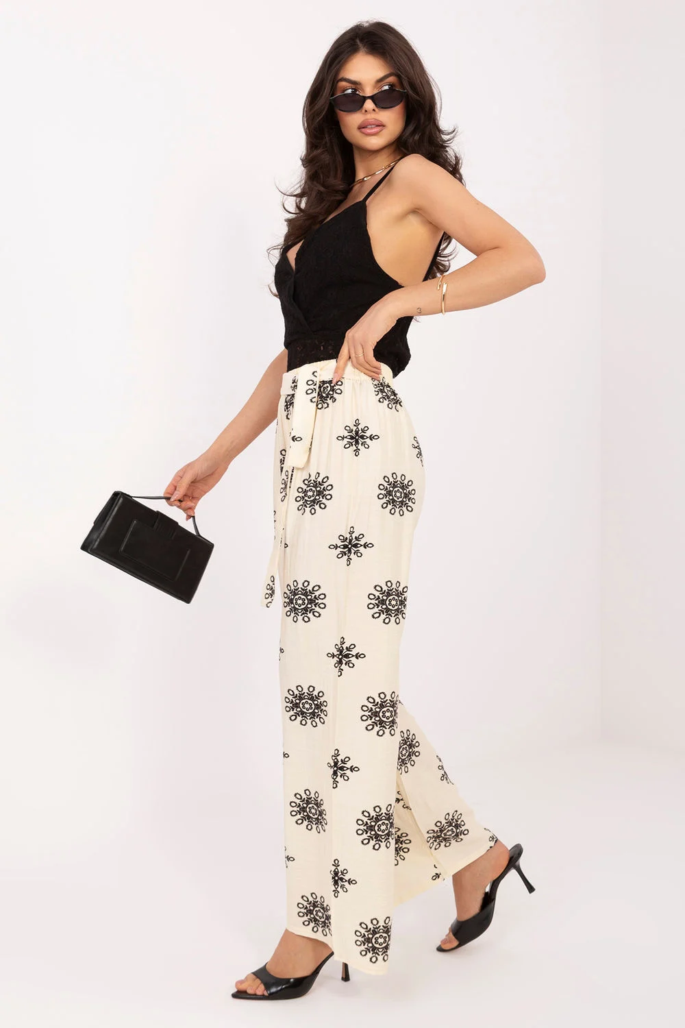 Pantalon femme beige – Image 2