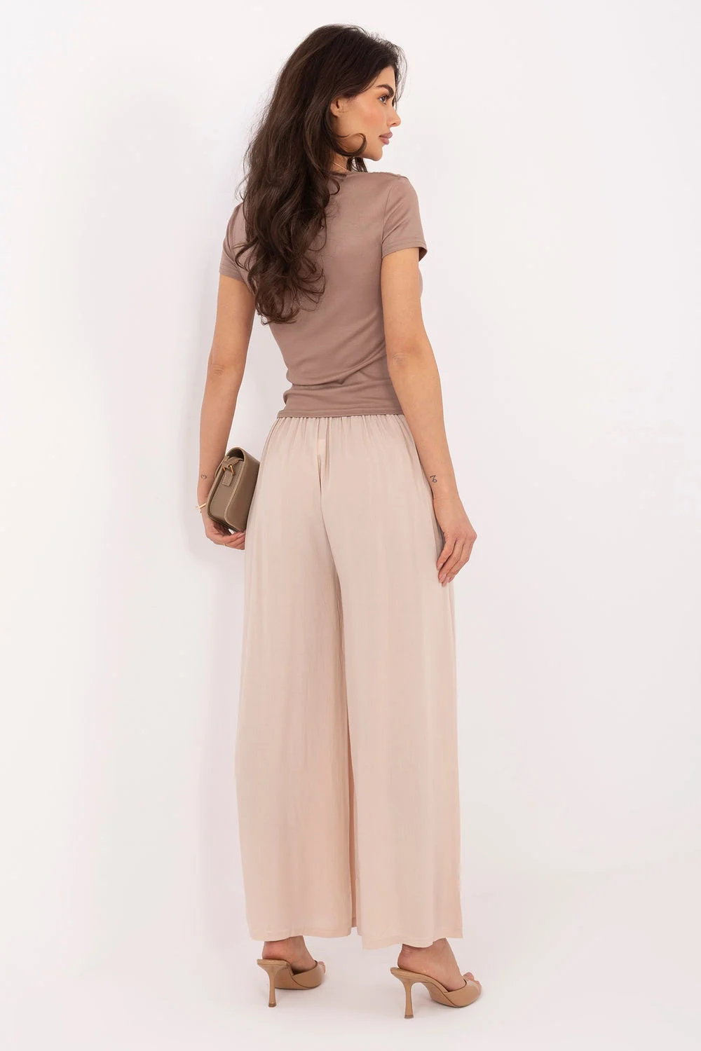 Pantalon femme beige – Image 3