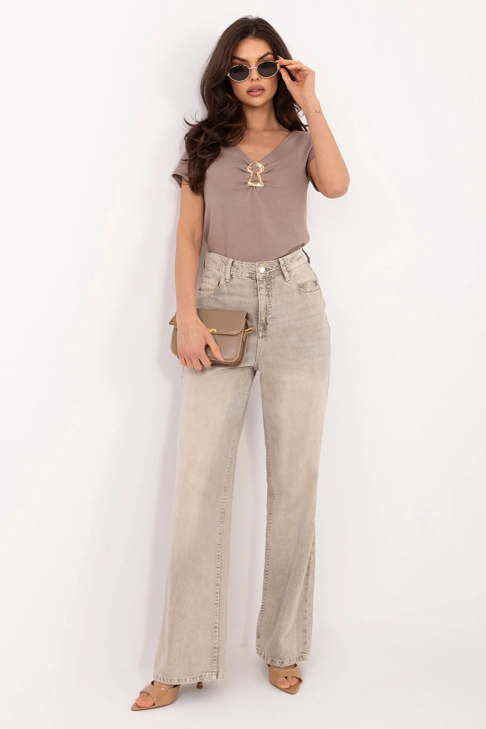 Chemisier beige – Image 2