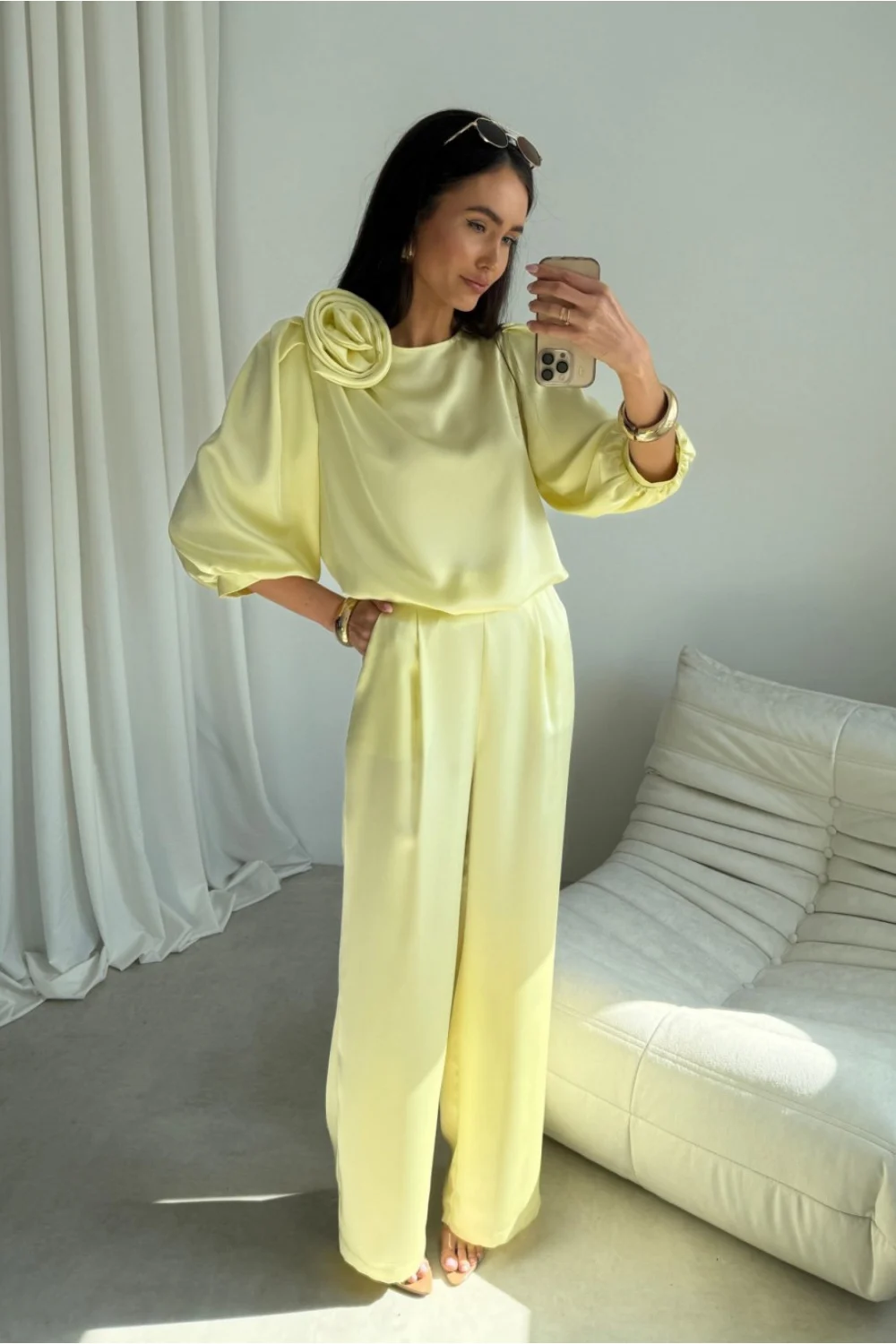 Chemisier jaune – Image 2