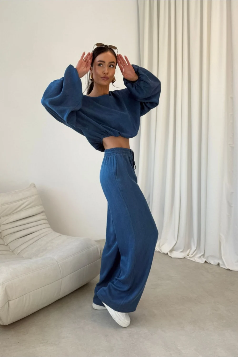 Chemisier bleu – Image 4