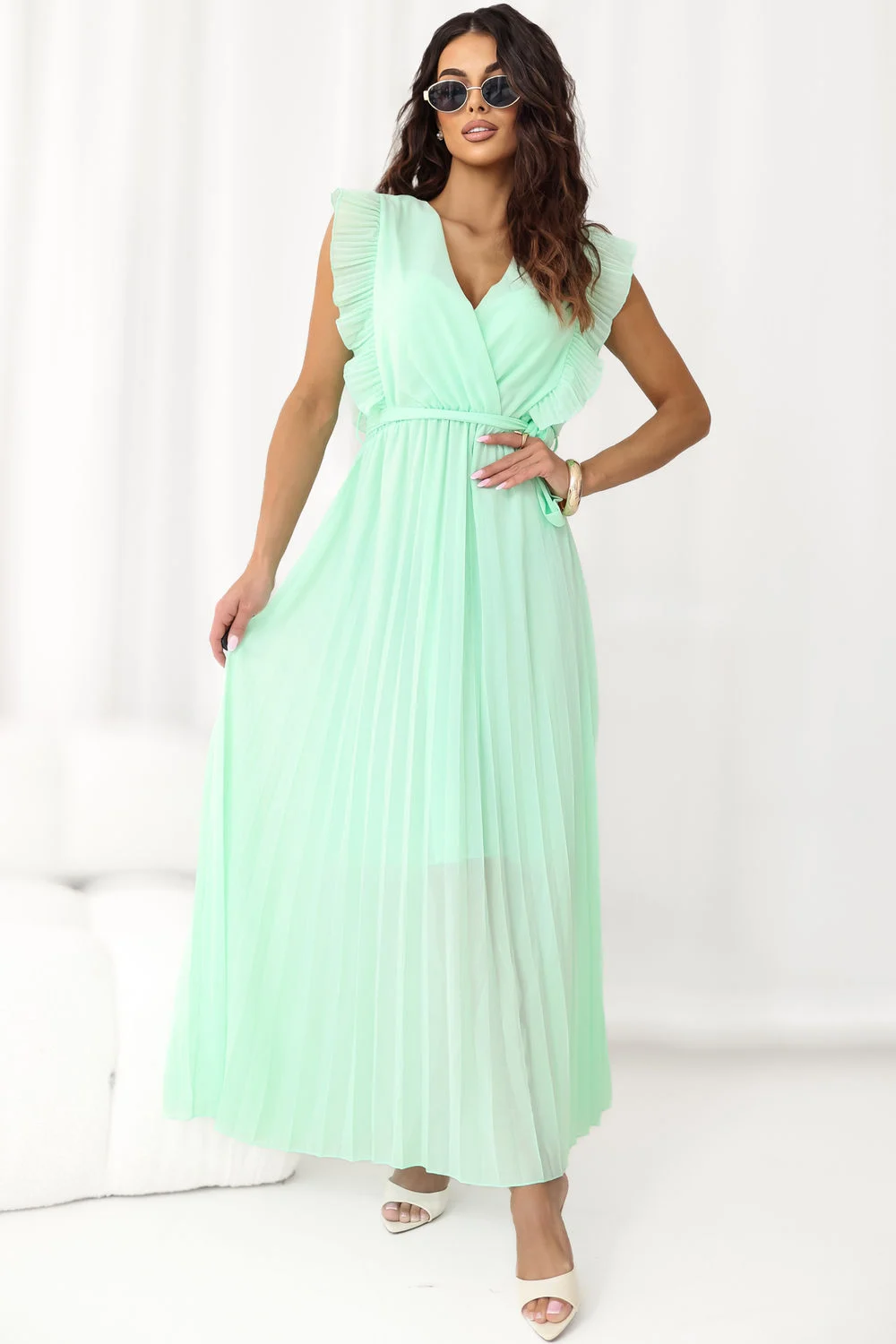 Robe de jour verte – Image 4