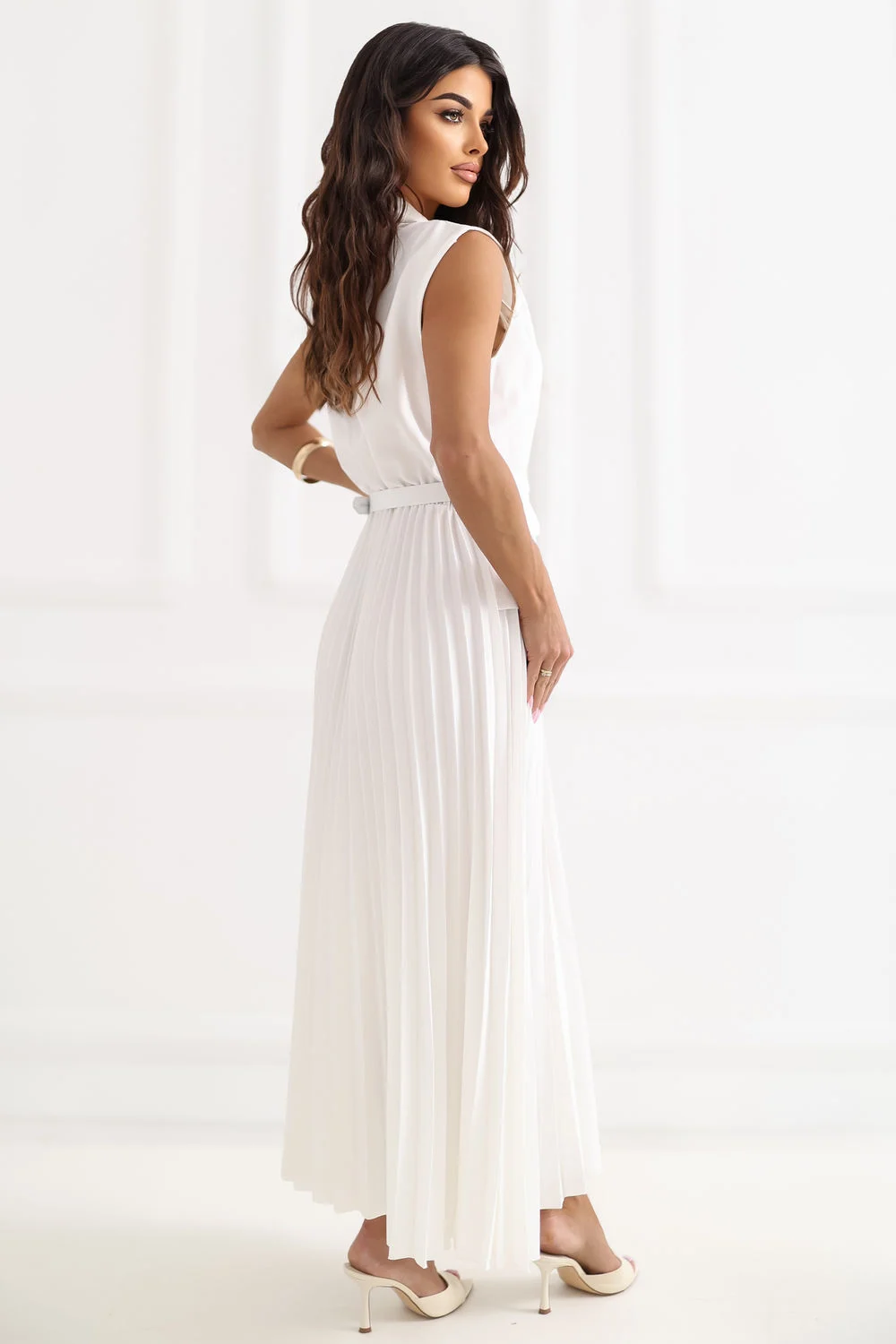 Robe de jour beige – Image 3