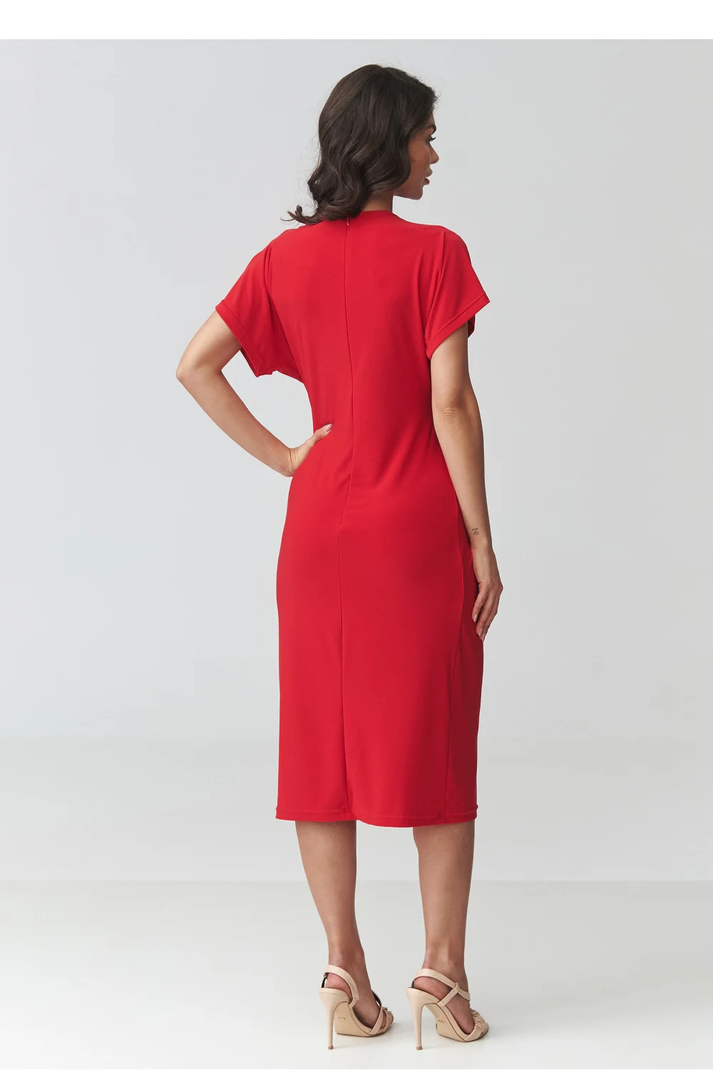 Robe de jour rouge – Image 3