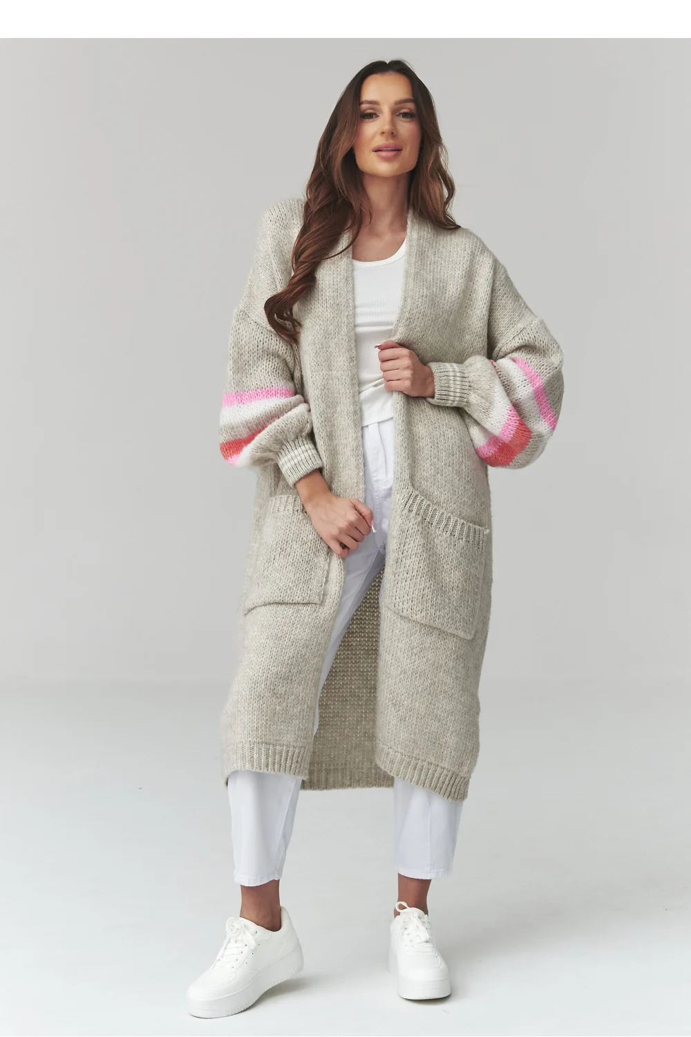 Cardigan gris – Image 2