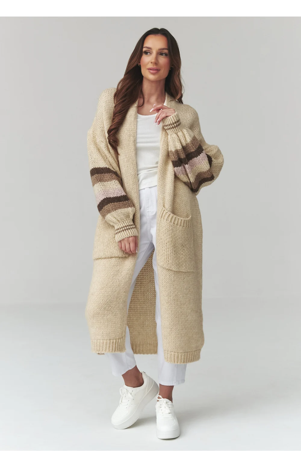 Cardigan beige – Image 2