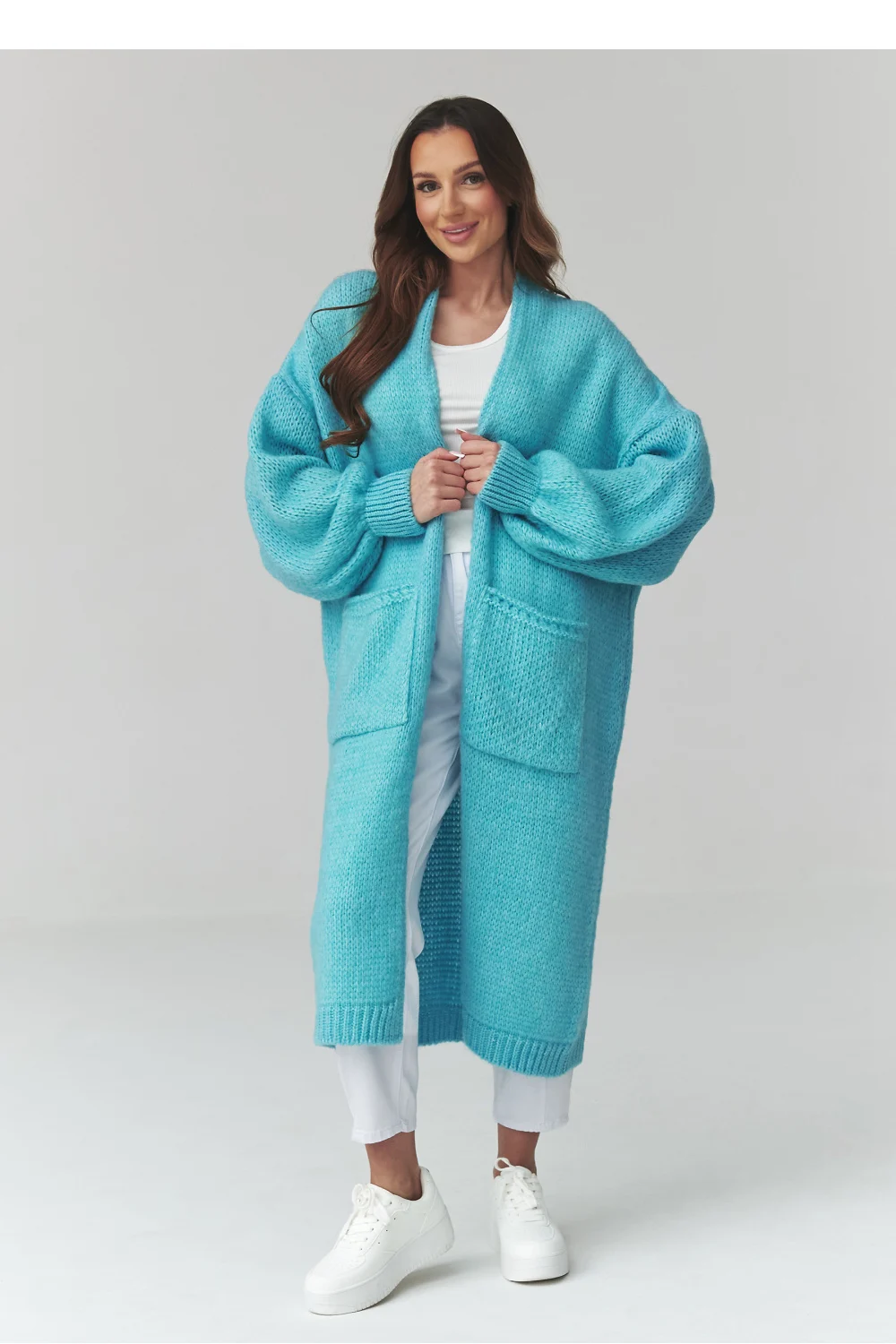 Cardigan bleu – Image 2