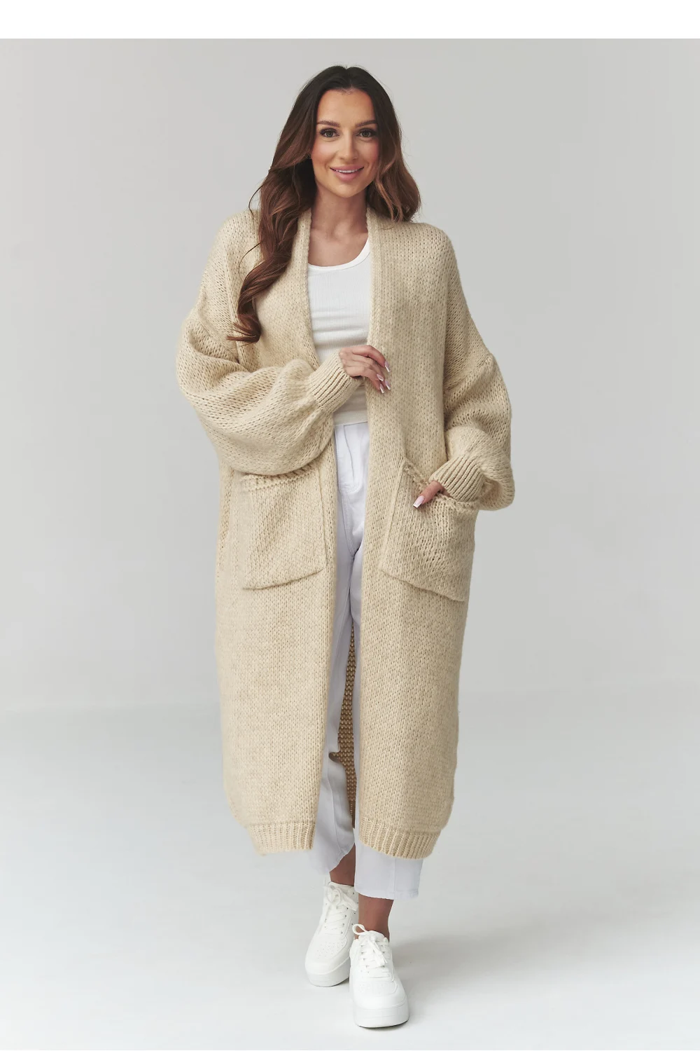 Cardigan beige – Image 2