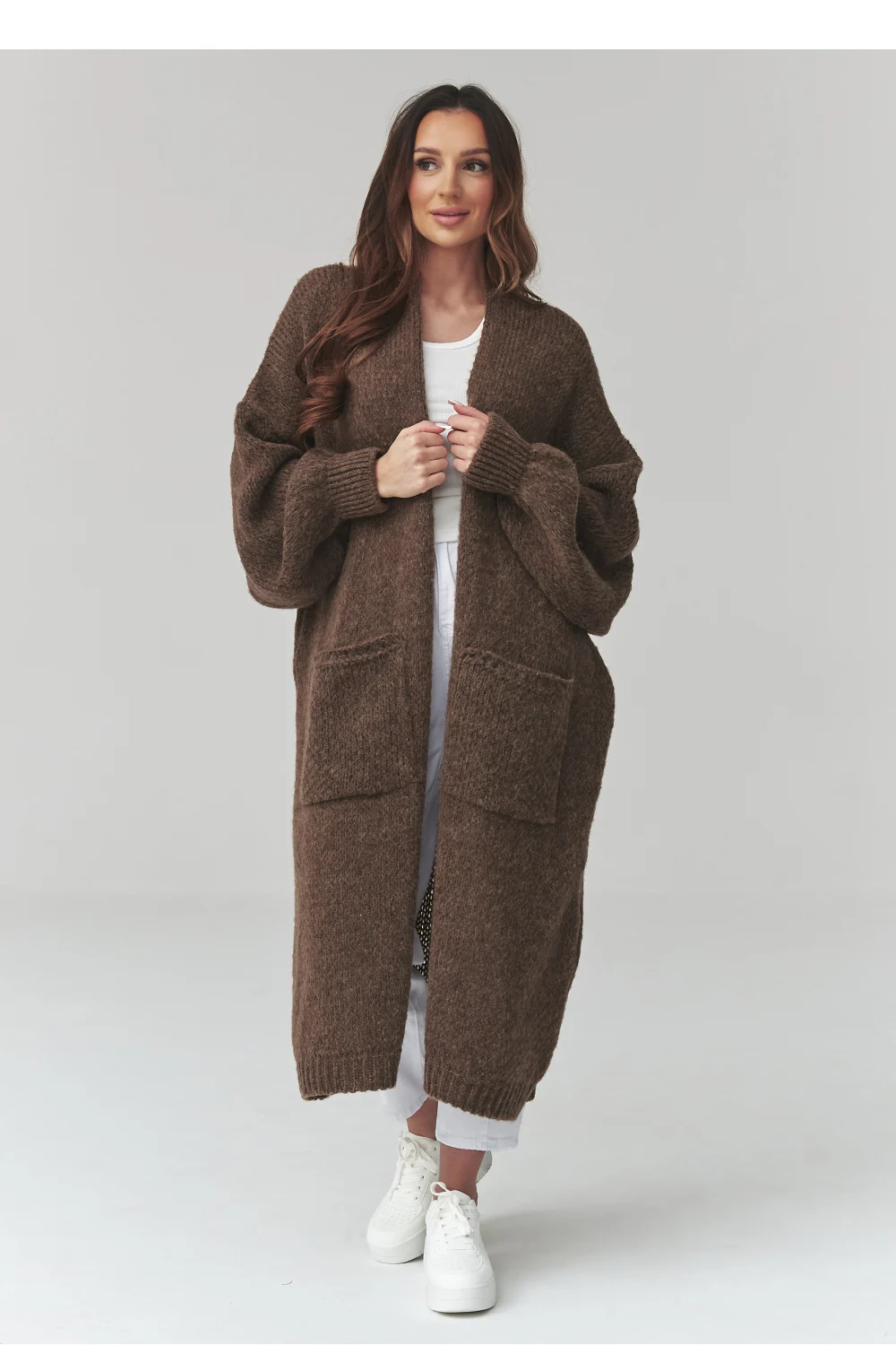 Cardigan brun – Image 2