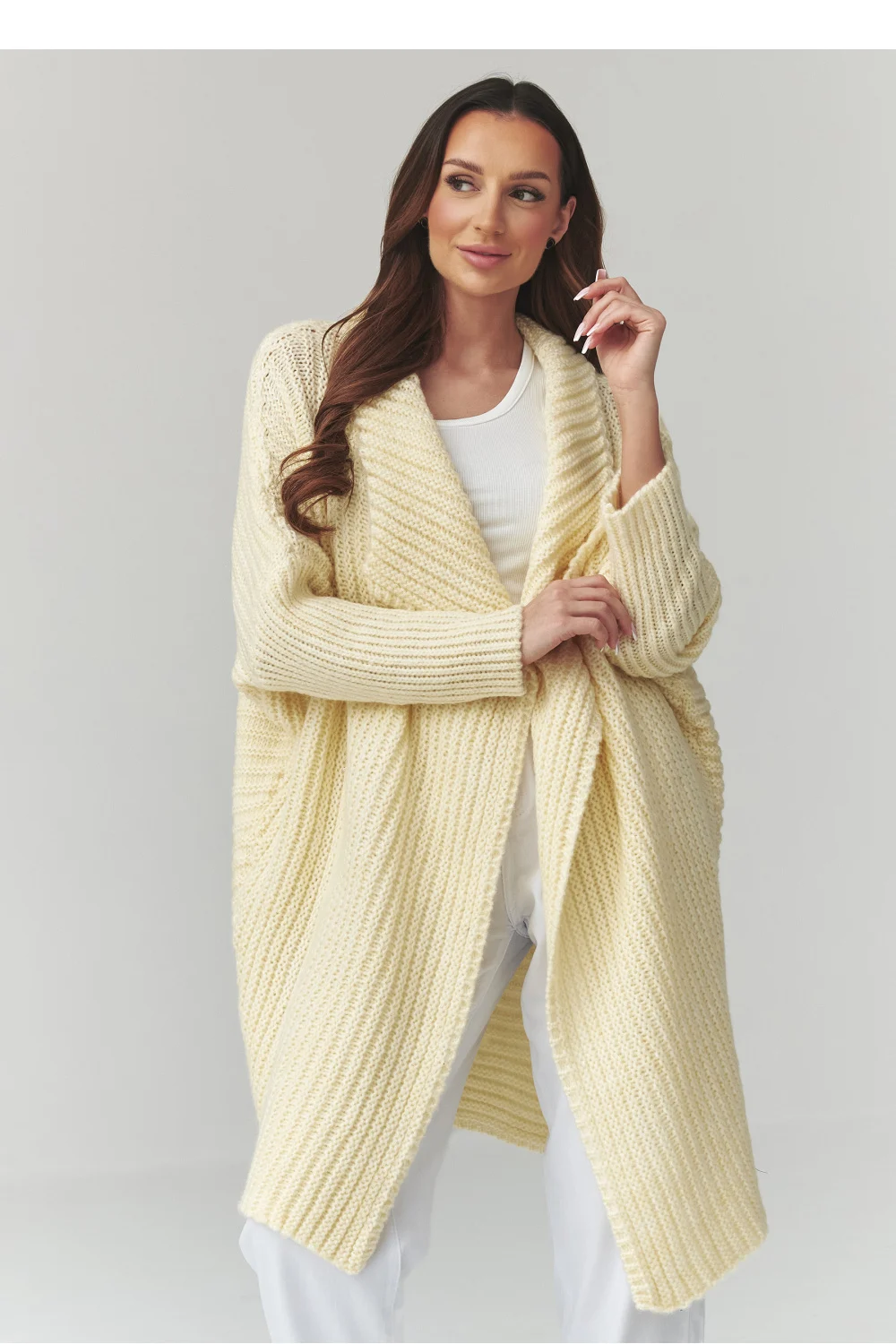 Cardigan jaune