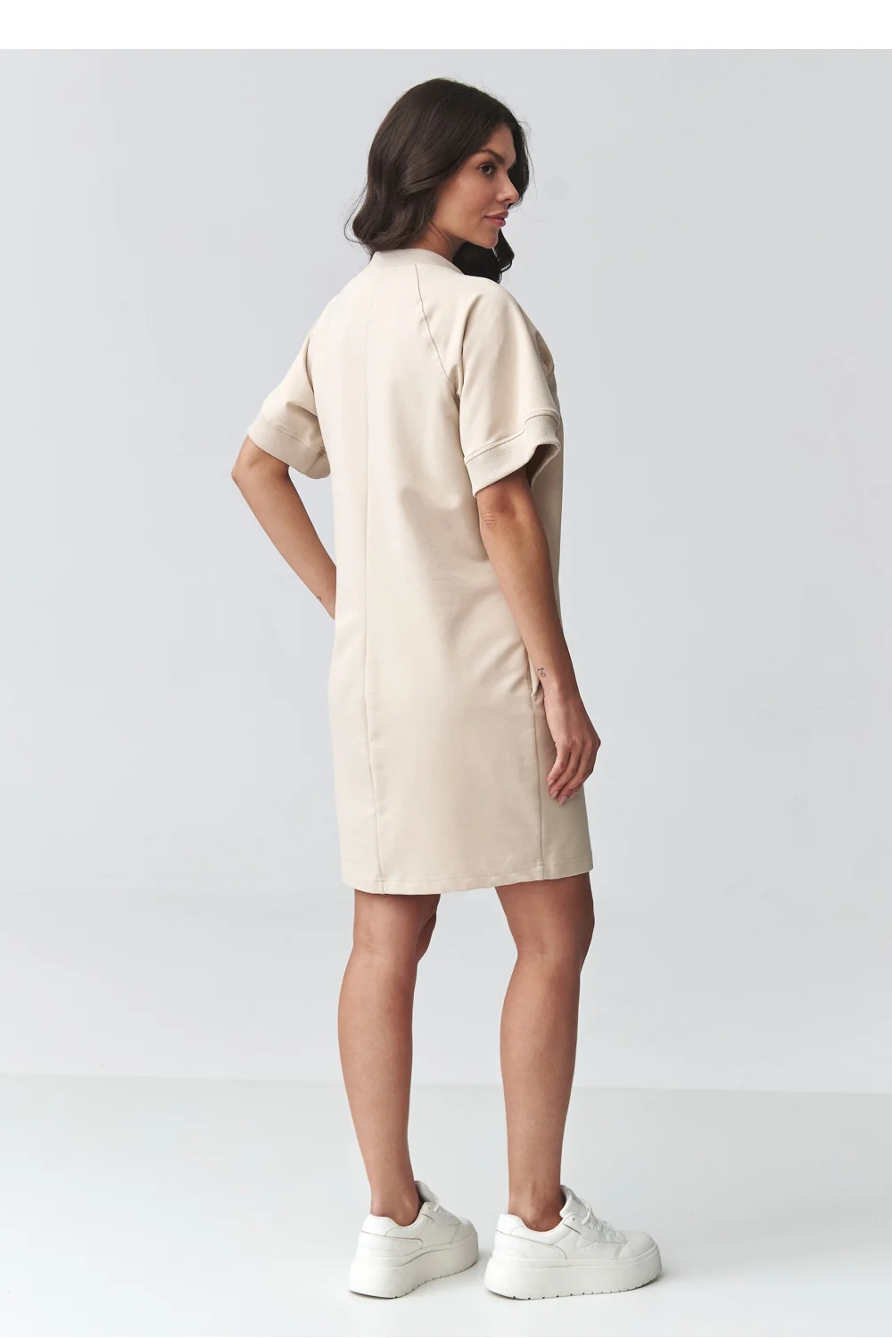 Robe de jour beige – Image 3