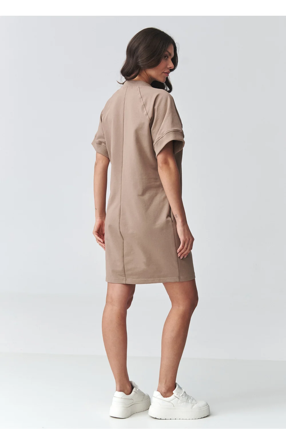 Robe de jour brune – Image 3