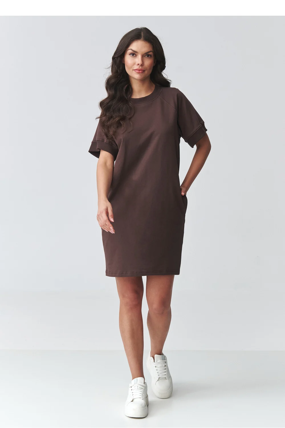 Robe de jour brune – Image 2