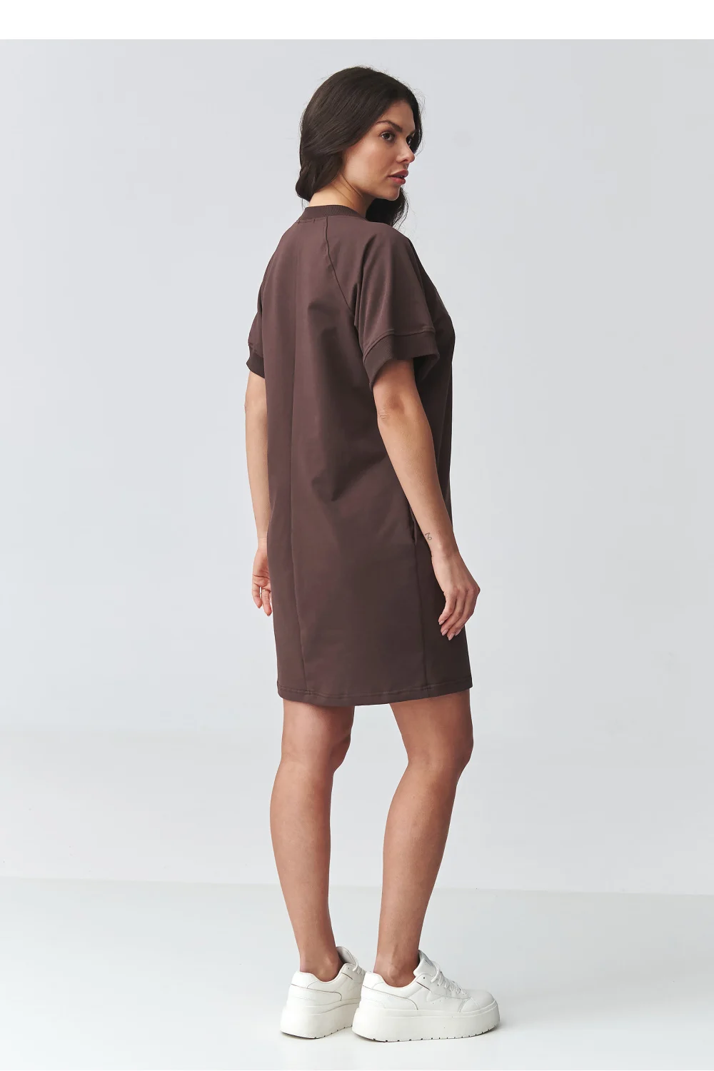 Robe de jour brune – Image 3