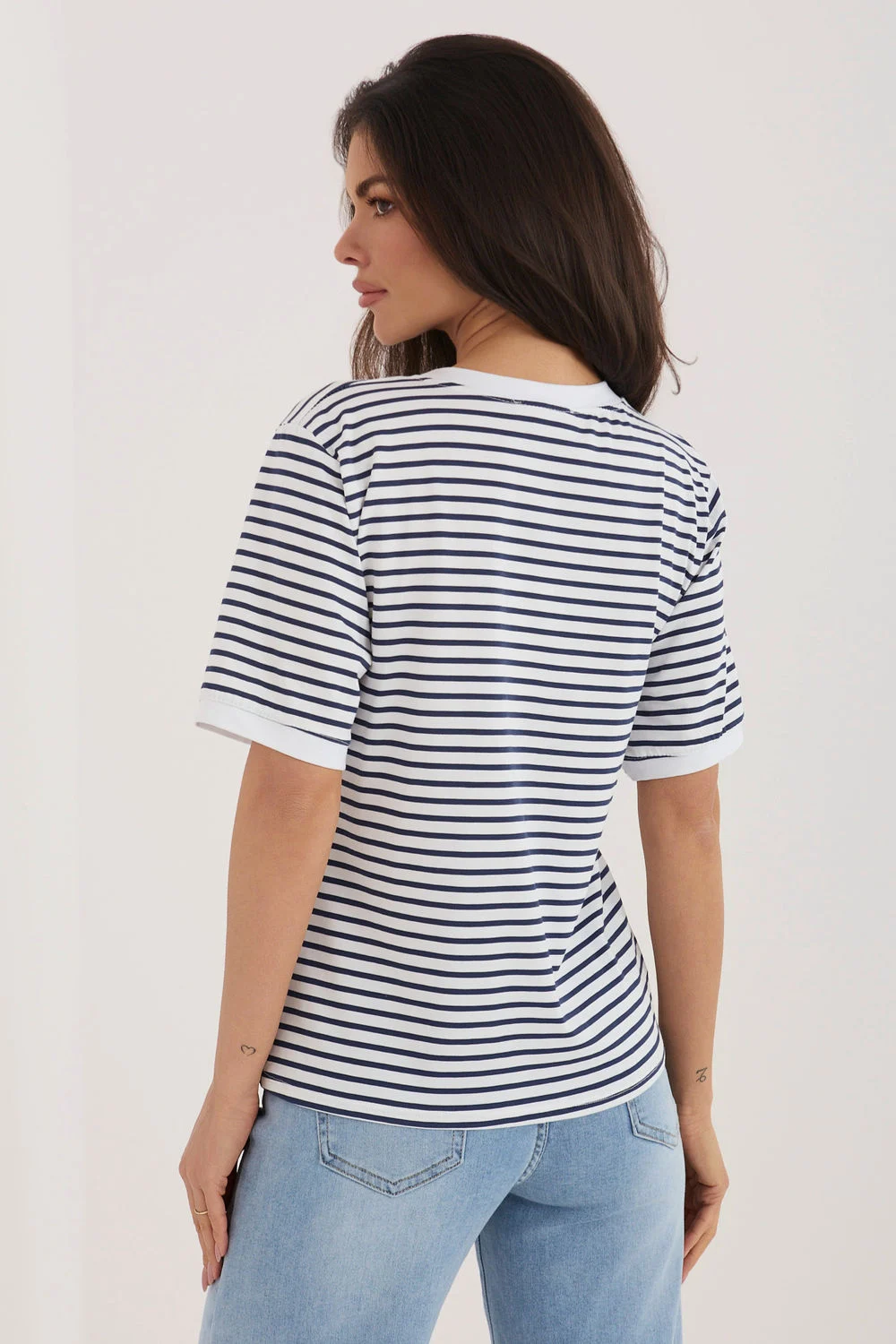 T-shirt bleu marine – Image 3