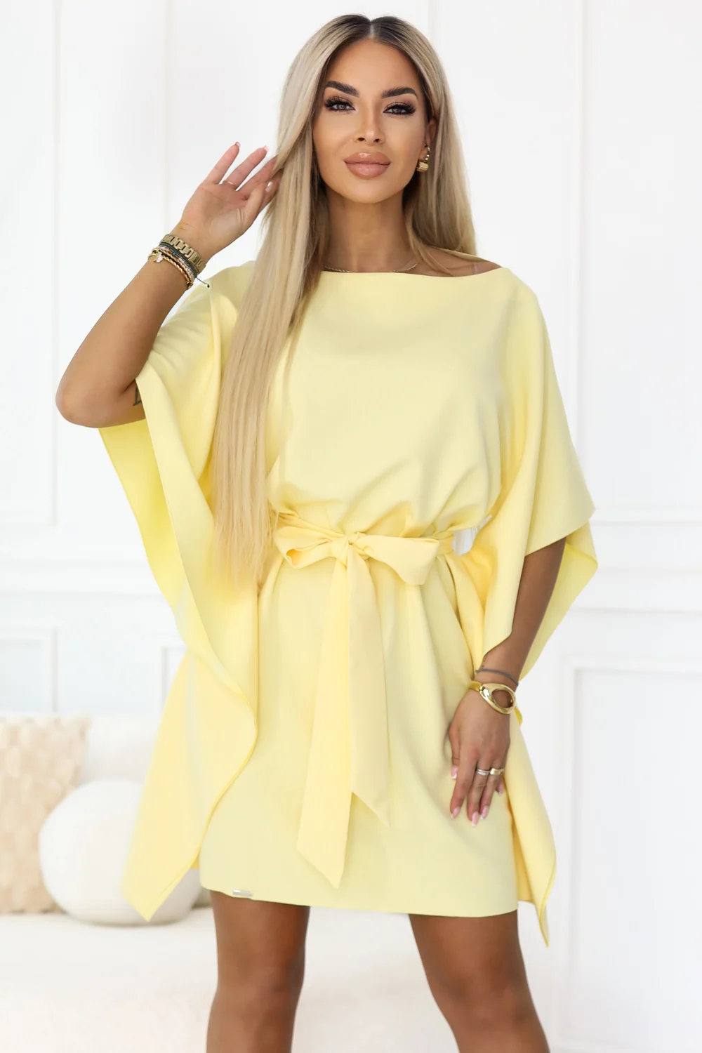 Robe de jour jaune