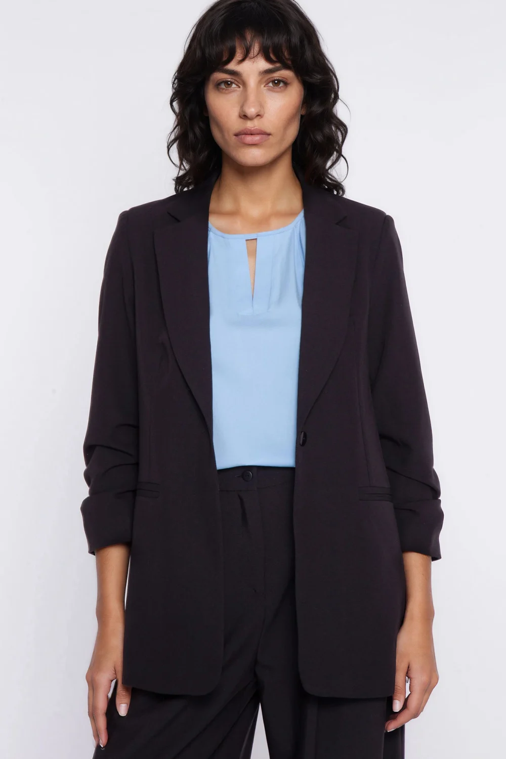 Blazer femme noir