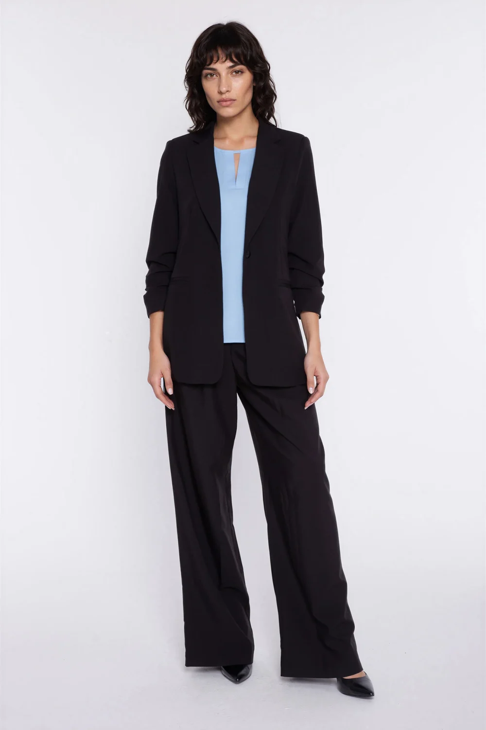 Blazer femme noir – Image 2