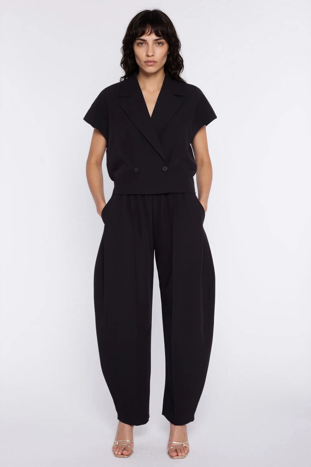 Blazer femme noir – Image 2