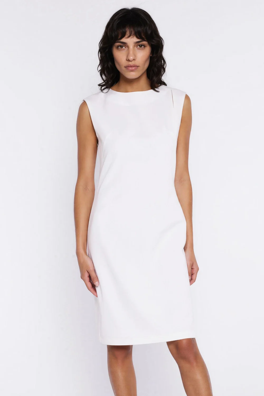 Robe de jour beige