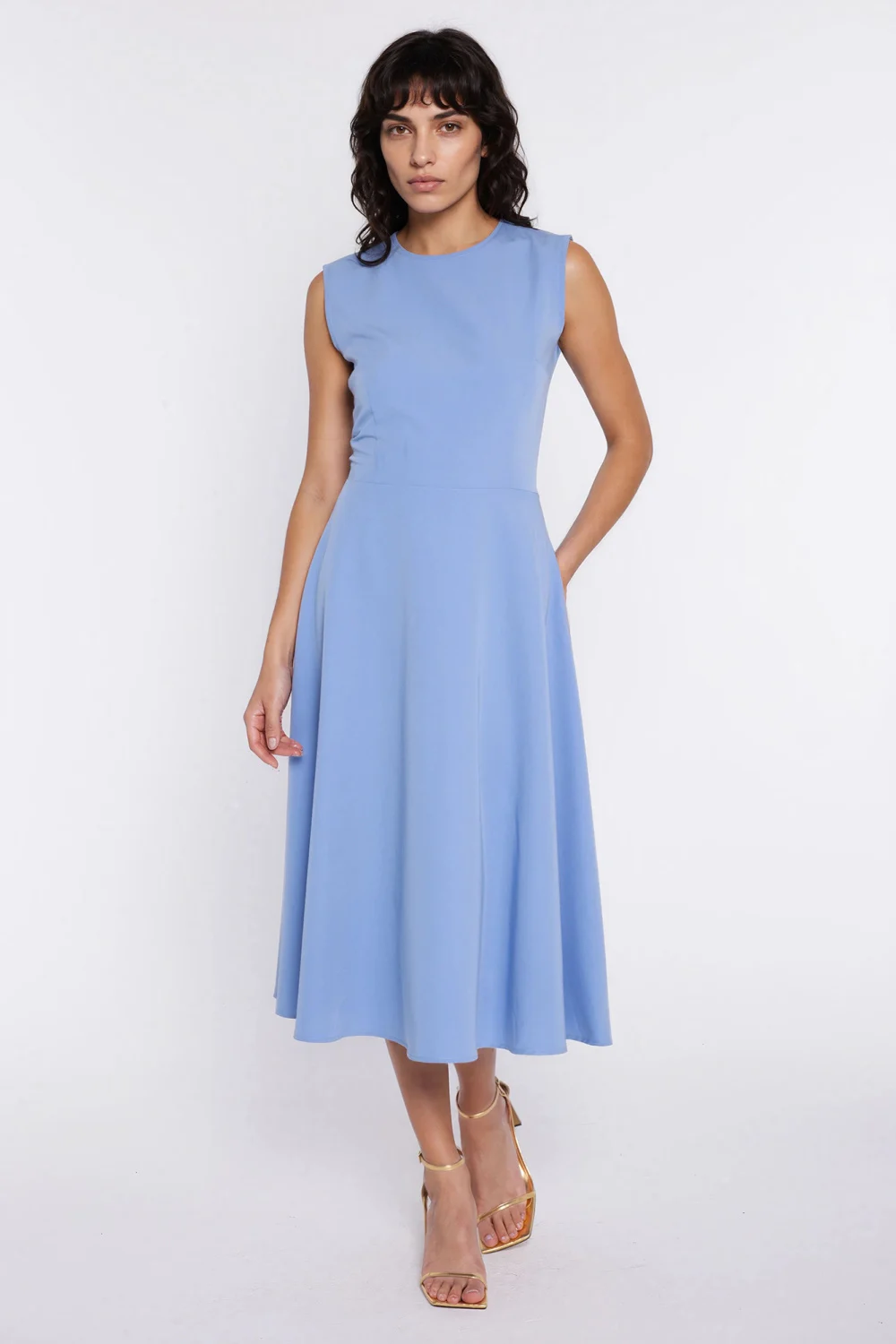 Robe de jour bleue – Image 4