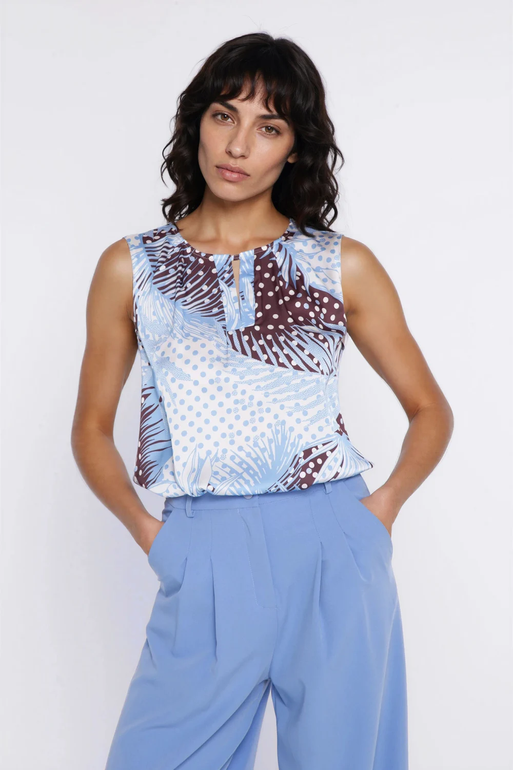 Chemisier multicouleur