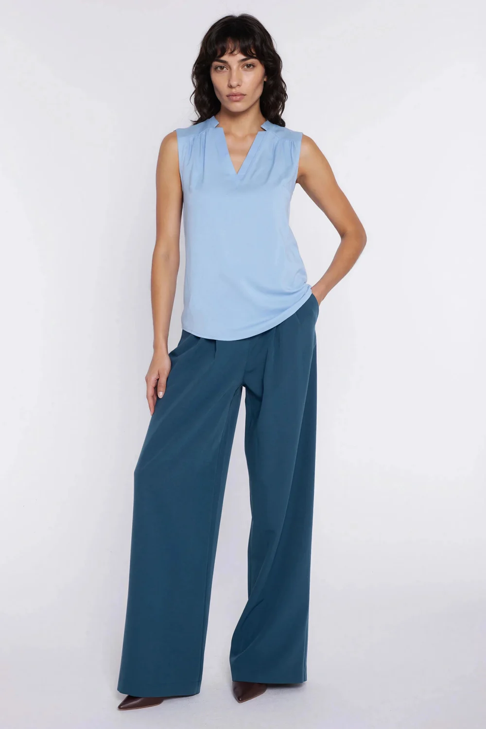 Chemisier bleu – Image 2