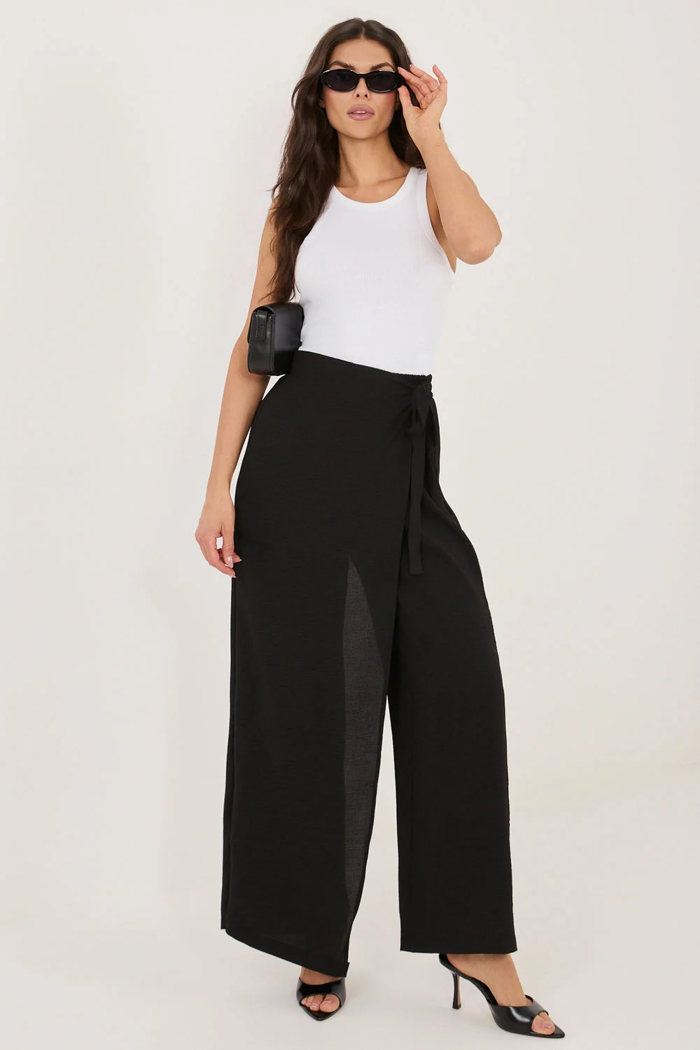 Pantalon femme noir