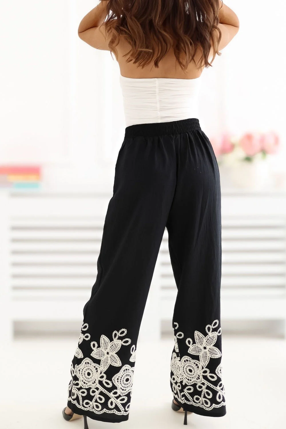 Pantalon femme noir – Image 3