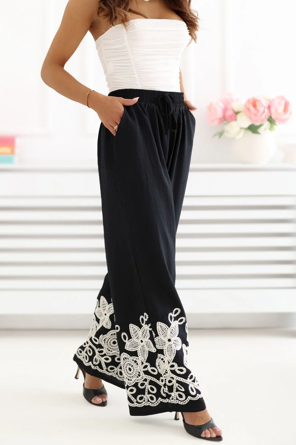 Pantalon femme noir – Image 4