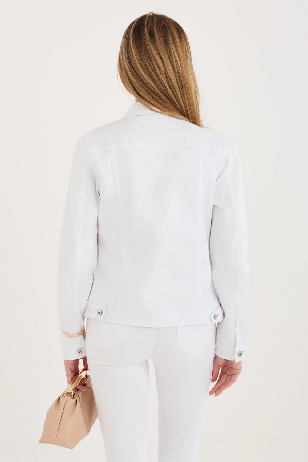 Veste en jean blanc – Image 3