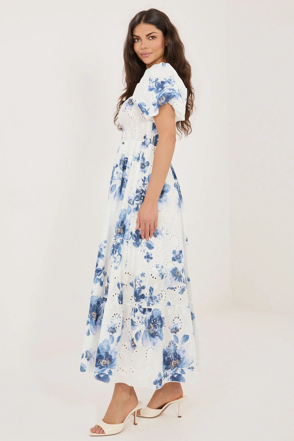 Robe de jour bleue marine – Image 2