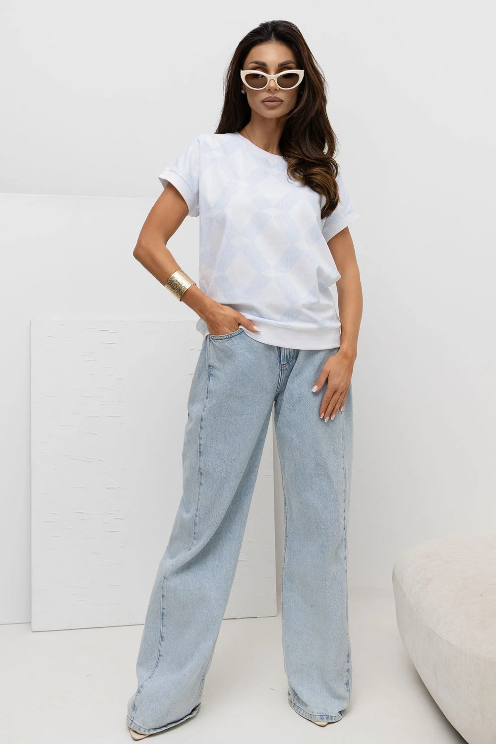 Chemisier bleu – Image 2