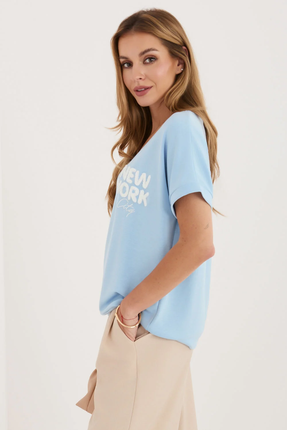 Chemisier bleu – Image 2