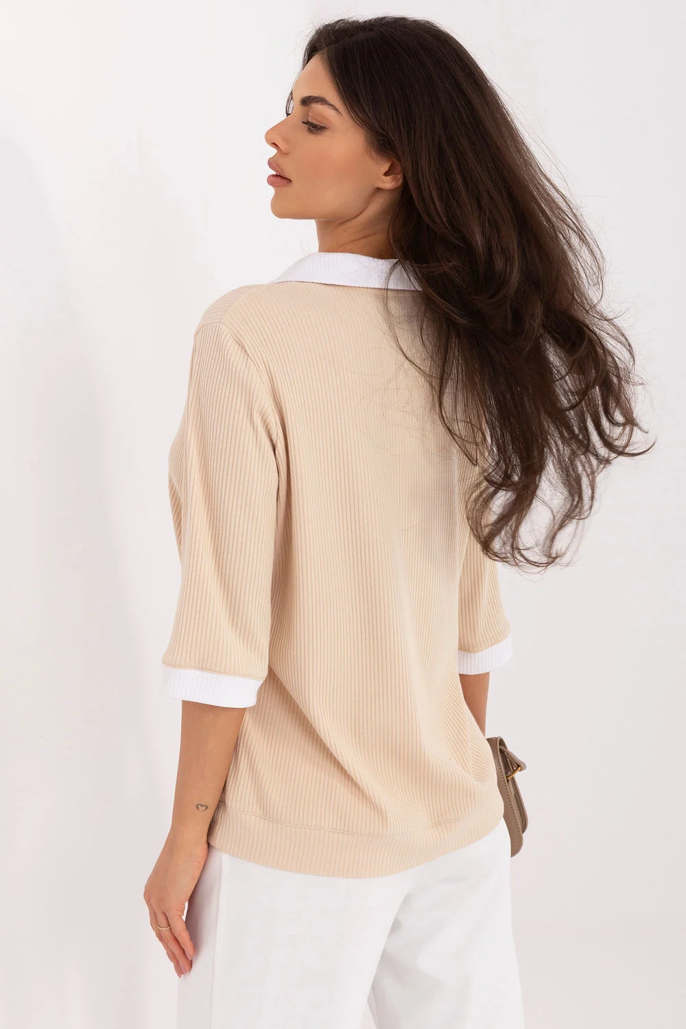 Chemisier beige – Image 3