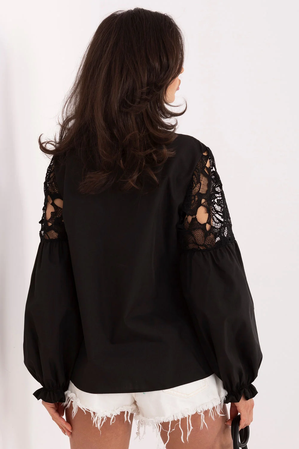 Chemise manche longue noire – Image 3