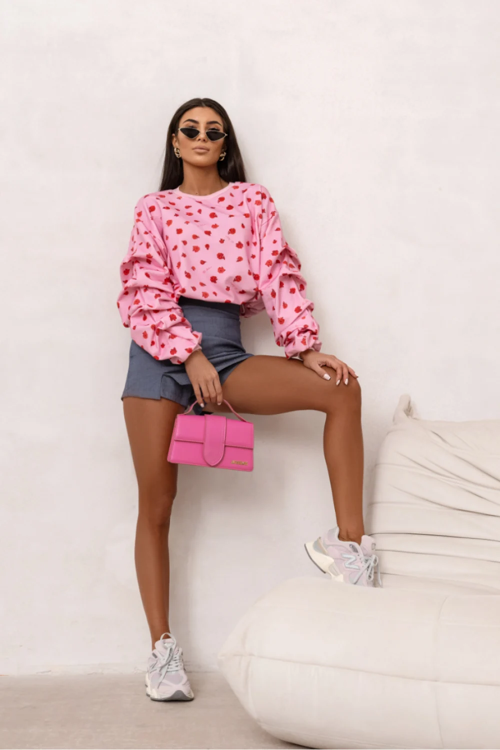 Sweatshirt rose – Image 2
