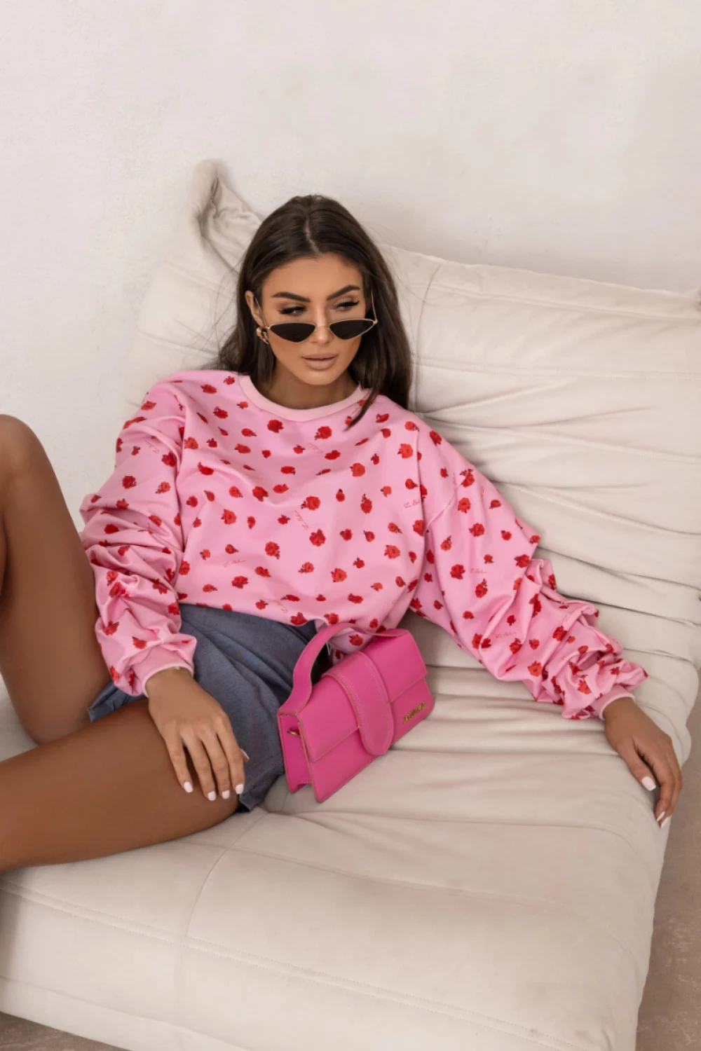 Sweatshirt rose – Image 3